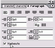   Hyphenate ()